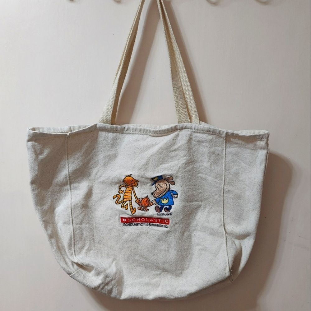 Dog Man Tote Bag